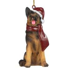 Adornos navideños con diseño de Perros, , Color Completo, 1(Pastor Alemán) - Multicolor - Ver 6
