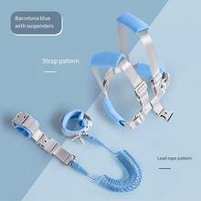 1pc Children Anti-Lost Wrist Strap & Harness 2-In-1 Anti-Loss Safety Tether For Kids Anti-Runaway Anti-Lost Rope - Multicolor - View 8