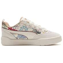 Puma Park Lifestyle Graffiti Fashion Versatile Shock Absorption Durable Low-Top Skate Shoes Beige Sneaker Men 405258-02 - 彩色 - 查看 2