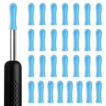 30pcs Ear Spoons Tips For Ear Wax Removal With Reusable Silicone Soft Cleaning Caps Wet Dry Ear Camera Accessories Set Suitable For Teens And Adults Effective Ear Cleaning Tool For Daily Use And Personal Care - Như Pic - Xem 1