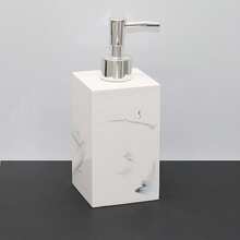 High-End Resin Liquid Soap Dispenser, Refillable Bottles For Hand Wash, Shampoo, Body Wash With Manual Pump Home Bathroom Decor Fall Decor Back To School