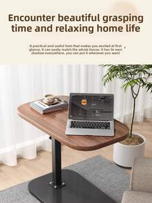 可调节边桌，可移动咖啡桌，适用于客厅沙发，简约床头柜，适用于卧室，简约家居用途 - 彩色 - 查看 5