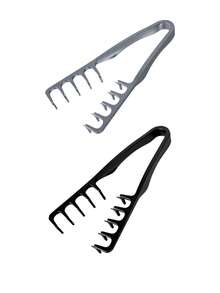 Fluffy Wide-Tooth Comb, Creates Voluminous Texture And Lift Effect, Suitable For Both Men And Women, Made Of ABS Plastic Material With Textured Handle Design, Suitable For All Hair Types Including Thick, Curly, Wavy And Natural Hair, Ideal For Home And Travel Use, Easy Brushing And Styling, An Essential Hair Care Tool, Lightweight And Portable. - Multicolor - View 19