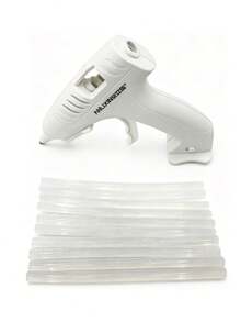 无绳热熔胶枪，USB充电式无线胶枪，配10根胶棒，适用于DIY手工、艺术项目和家居维修