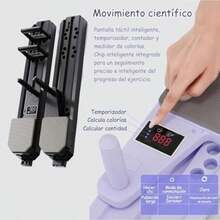 Equipo portátil de Pilates Reformer y Tabla de Equilibrio para Entrenar en casa,Se Puede Utilizar para ejercitar Brazos, Abdominales y Muslos Equipo de Fitness fácil de Montar,Negro(default) - Multicolor - Ver 3