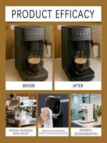 Coffee Machine Descaling Tablets, Coffee Machine Cleaning Tablets (Remove Coffee Stains And Dirt), Filter Maintenance Tablets, Cleaning Effervescent Tablets, Espresso Machine Cleaning Tablets, Coffee Stain And Limescale Remover, Effervescent Tablets, Household Electric Kettle Oxygen-Based Cleaner - Multicolor - View 3