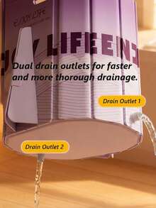 成人便携式折叠浴缸 - 大号 33.4 英寸 * 21.6 英寸 * 29.5 英寸，双人独立式深浸浴缸，无需安装，热水浴缸，适合室内外使用，可折叠，隔热性能优异。浴室用品，浴室工具 - 彩色 - 查看 9