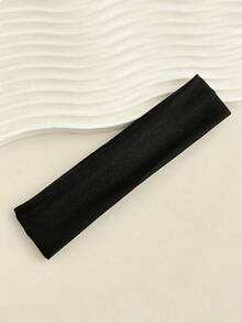 3pcs/Set Women Plain Stretchy Yoga Headband, Comfortable For Sports, Yoga, Washing Face, Makeup, Eye Mask, Outdoor, Party, School Stuff, College, Headbands Fall Winter Hair Band Hair Accessories For Women For Vacation Outfits Woman Fashion Hair Bands,Summer,Holiday,Travel - Multicolor - View 5