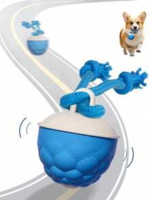 自动狗狗抛球器：互动式咀嚼玩具，3种模式，动作感应 - 解决狗狗无聊问题，让幼犬和长牙期狗狗玩得开心 - 彩色 - 查看 13