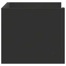 Mensola da parete vidaXL, nera, 70,5x35x30,5 cm, materiale a base di legno - Multicolore - Visualizzare 5