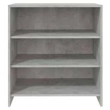 Credenza vidaXL Grigio Cemento 70x40,5x75 cm Materiale a base di legno - Multicolore - Visualizzare 5