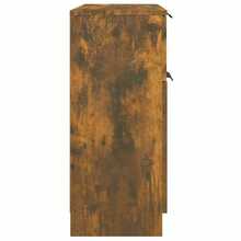 Credenza vidaXL in rovere affumicato 60x30x70 cm, materiale a base di legno - Multicolore - Visualizzare 6