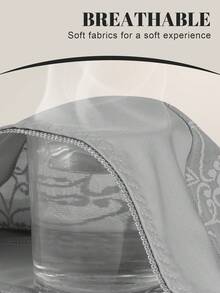 MEIYATING 6条/包 大码女士蕾丝边网纱内裤，柔软舒适性感丁字裤 - 彩色 - 查看 7