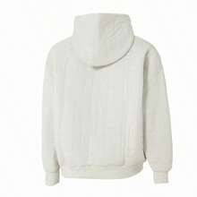 Under Armour Women's Comfortable Casual Pullover Sweatshirt, Unstoppable Flc Txtr Sweatshirt-WHT 6003655-110 - Peak White - View 2