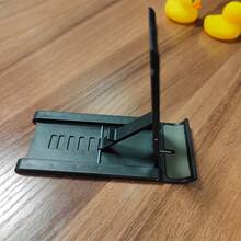 Adjustable Foldable Tablet & Phone Stand, Fits 4.6-12.9 Inch Devices, PVC Material, 6-Level Height Adjustment, Desktop Holder, Suitable For Kindle, Switch And Live Streaming - Multicolor - View 4