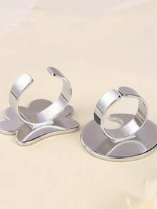 1件装美甲调色盘假指甲贴片调色盘凝胶指甲油展示架美甲工具美甲用品美甲工具适用于按压式指甲 - 彩色 - 查看 6