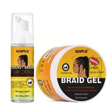 Goiple 2 Fl Oz Braid Styling Mousse - Lavender Scented Lightweight Moisturizing Liquid Styling Mousse, Designed For Women, Enhances Shine, Tames Braids, Long-Lasting Hold, Suitable For Braids, Dreadlocks, Cornrows, Curly Hair And More - Multicolor - View 15