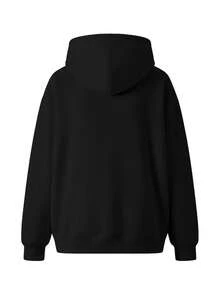 1 men's sports shirt, hoodie, Day of the Dead, Easter, Independence Day styles,Christmas,regular length, comfortable and breathable polyester fiber fabric, suitable for daily travel in autumn and winter, machine washable - Negro - Ver 3