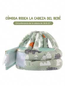 Casco Antigolpe Cabeza Protector Bebe Rodillera Gatear - Multicolor - Ver 5