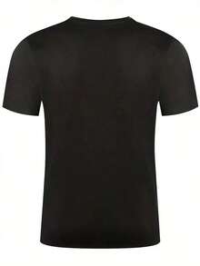 Camiseta Manfinity Homme con estampado de águila para hombres - Blanco - Ver 2