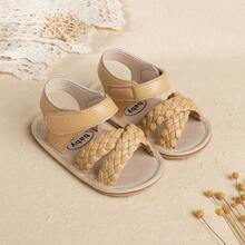 Summer Infant/Toddler Soft Bottom Breathable Sandals, 0-1 Years Old, 5-8-12 Months - Apricot - View 7