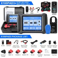 Programador de llaves automático XTOOL X100 PAD3 V2.0 X100PAD3 Herramientas de programación de llaves IMMO Todas las llaves perdidas Diagnóstico de todo el sistema con KC100 - PAD3 con KS01 - Ver 8