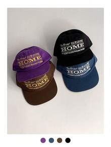 1pc Retro Letter Printed Baseball Cap For Women, Summer Student Versatile Breathable Wide Brim Mesh Cap, Patchwork Color Flat Brim Adjustable Snapback Hat With Embroidered Logo, Street Fashion - Flat Eaves - View 10