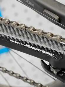 Bicycle Chain Protection Sticker, Mountain Bike Frame Anti-Scratch Sticker, Thickened Carbon Fiber Waterproof Cycling Accessories - Multicolor - View 5