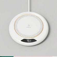 USB自动加热保温杯垫，创意办公礼品马克杯保温器