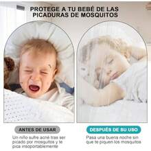 Mosquitero para Cama, Pabellones mosquitero Matrimonial, Plegable, Universal. Pabellones mosquitero King Size, 60 x 250 x 1100cm, para el Hogar y el Camping, Y el Uso Aire Libre ()(Blanco) - Multicolor - Ver 6