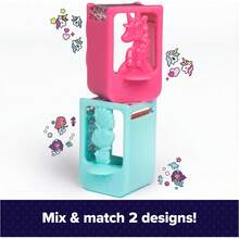 Recarga para la estampadora de uñas GO GLAM de Cool Maker con diseños de unicornio y sirena, kit de uñas para 80 uñas, juguetes de manualidades para niñas a partir de 7 años - 1 - Ver 2