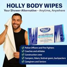 Extra-Large Body Wipe For Adults - 1 Unit - Size 24 X 12 - Individually Wrapped Travel Essential Rinse-Free Body Wash Ideal For Outdoor Adventures Camping Trips Survival Situations Hiking Expeditions Emergency Preparedness Gym Sessions And On-The-Go Hygiene Needs - 如圖 - 查看 3