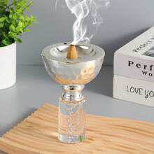 优雅的水晶铁艺香薰炉，兼具香薰扩散器和装饰品的功能。适用于客厅、卧室、办公室、酒店大堂等场所，既可用于香薰，又可用于装饰。 - 彩色 - 查看 4