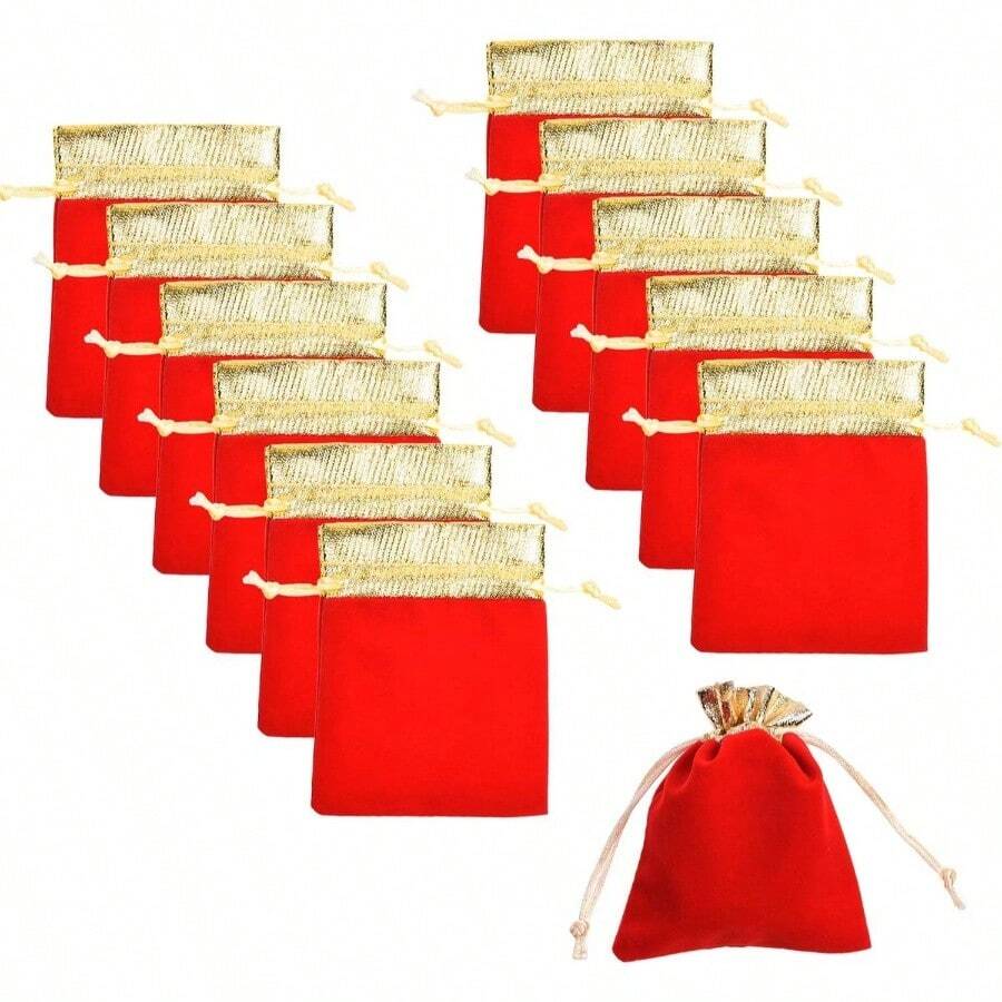 Women Jewelry Gifts - Gold,Red - View 1