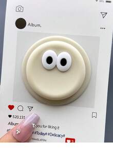 Giá đỡ điện thoại đệm khí từ tính silicon màu Macaron, giá đỡ để bàn hấp thụ, giá đỡ điện thoại silicon hình hoa có thể gập lại với lực hút siêu mạnh, có thể điều chỉnh cho phụ nữ - Nhiều màu - Xem 4