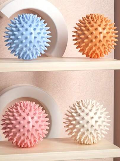 Soft Fascia Massage Ball - Portable Myofascial Release & Trigger Point Massage Ball For Muscle Relaxation, Yoga & Fitness Recovery, Soft Non-Slip Texture For Shoulder, Neck, Back & Foot Massage, Compact Travel-Friendly Deep-Tissue Relief Tool For Runners, Desk Workers, Athletes And Physio Warm-Up / Cool-Down - Workout Recovery Essential,Small Gift Exchange