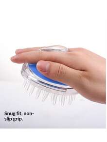 2 Stücke weiche Silikon Kopfhaut- & Körperbürste, flexible Borsten mit ergonomischem Griff, hochwertiges hautfreundliches Material vermeidet Irritationen, reinigt Haarwurzeln & Körperhaut gründlich, fördert Entspannung & Durchblutung, perfekt für die Badezimmer-Dusch-Routine, unverzichtbares Pflegeutensil für alle Geschlechter - Verschiedenfarbig - Übersicht 7