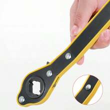 4-In-1 Ratchet Lug Wrench & Scissor Jack Set, Multifunctional Tire Changing Tool Kit For Cars, SUVs And Sedans, Lightweight Roadside Assistance - Multicolor - View 3