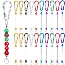 20/12/6pcs Best-Selling Keychain Multi-Color Random Jewelry Making Kit DIY Supplies Pendant Accessories - Multicolor - View 10