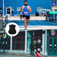 DQST Bandanas Deportivas 4 Packs para Hombre y Mujer. Proteccin El Viento y Los Rayos, Sedoso y Elstico, Adecuado para Deportes, Ciclismo, Motocicleta, Montaismo, Esqu, etc. - 4 Colores A - Ver 6