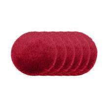 6pcs Round Solid Color Non-Slip Rug Mats, Absorbent Durable Home Decor Rug Carpets For Bedroom Living Room Bathroom Meditation - Multicolor - View 15