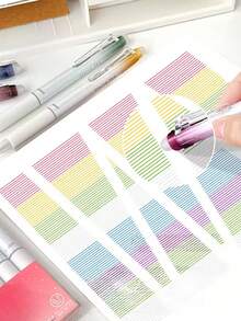 6支闪光凝胶笔，每支都带有香味，0.7毫米细笔尖，可擦写，星空限量版可擦笔，彩色闪光荧光笔，易于擦除的高品质可爱文具笔，适合女孩，多色书写绘画工具，办公学习用品，完美礼物之选 - 彩色 - 查看 6