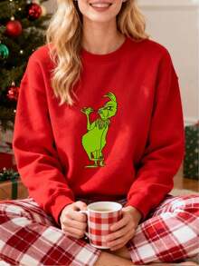 Women Sports Sweatshirts - Red - View 1