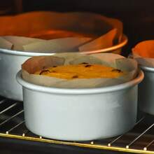 1pc Reusable Non-Stick Baking Mat - High-Temp Resistant Cake Pan Liner With Smooth Surface For Easy Release, Perfect For Holiday Baking (Christmas, Thanksgiving) & Pie Tarts Cook - Khaki - View 9