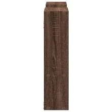 Estantería de pared vidaXL, color roble marrón, 99x15x60 cm, material a base de madera. - Multicolor - Ver 5