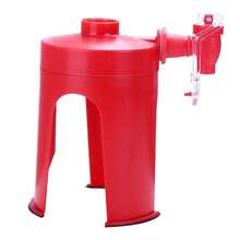 Dispensador refresco despachador refill bebidas gaseosas inversor dispositivo servir refrescos fácil uso cocina - Rojo - Ver 3