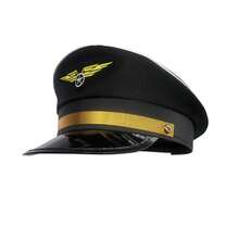 5件套复古派对角色扮演飞行员主题配饰套装，包括帽子、眼镜、肩章、胸针、领带，适合派对、圣诞节、新年嘉年华等场合，是完美的礼物之选。 - 彩色 - 查看 10