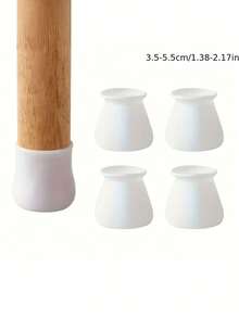 Silicone Chair Leg Covers, Anti-Slip Furniture Protectors, Thickened Universal Table And Chair Leg Covers, Noise-Reducing Decorative Pads - Multicolor - View 12