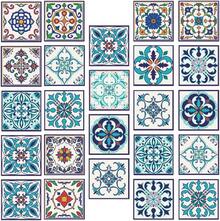 Homoyoyo 24piezas Pegatinas Para Azulejos Laminados Autoadhesivas Para Cocina Adhesivo Azulejos De Baño Calcomanías Pared - colores variados - Ver 10