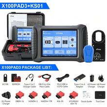 Programador de llaves automático XTOOL X100 PAD3 V2.0 X100PAD3 Herramientas de programación de llaves IMMO Todas las llaves perdidas Diagnóstico de todo el sistema con KC100 - PAD3 con KS01 - Ver 1
